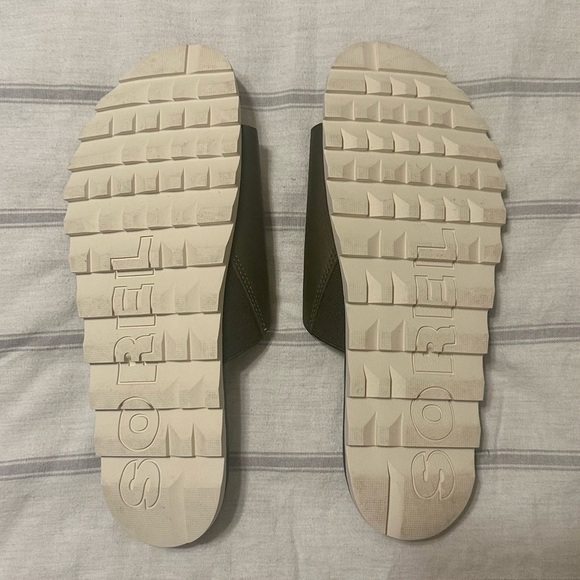 Sorel Roaming Devon Slide Olive Green Women’s 11 - Picture 3 of 4